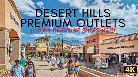 desert hills premium outlet hours